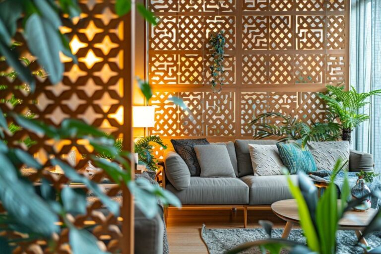 Claustra bois : 10 idées élégantes pour sublimer votre espace intérieur et extérieur
