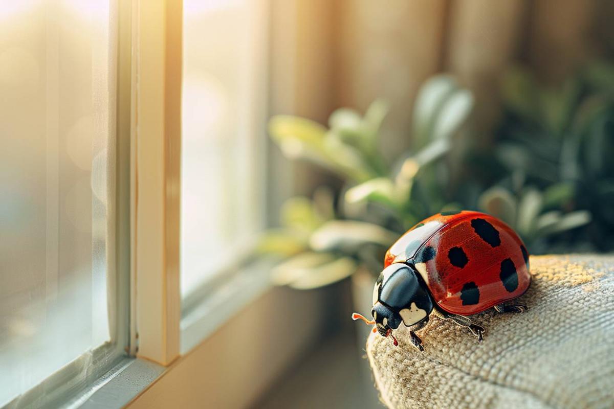 Pourquoi des coccinelles dans votre maison ? Signification et conseils