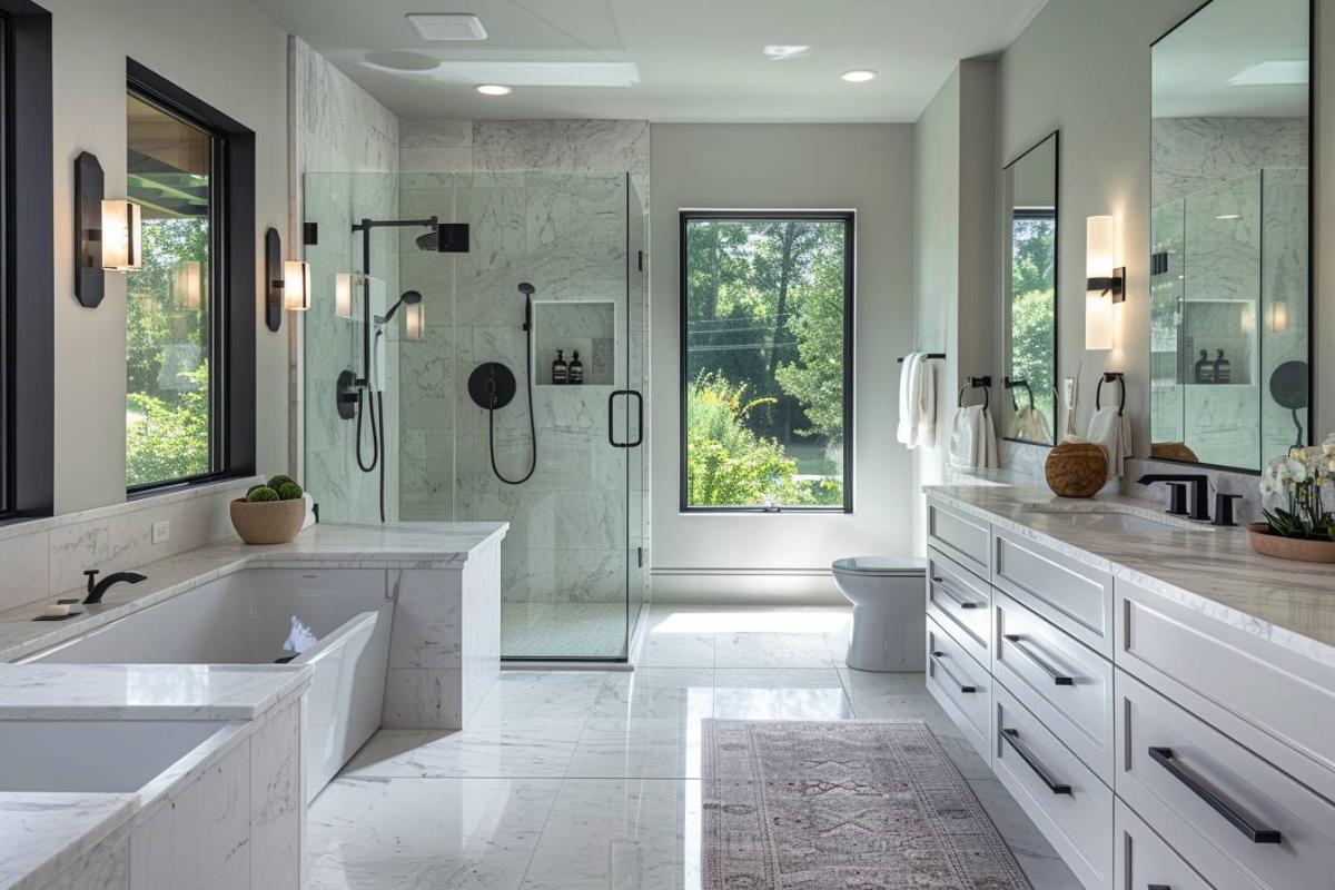 10 idées tendances pour créer votre salle de bain moderne en 2024
