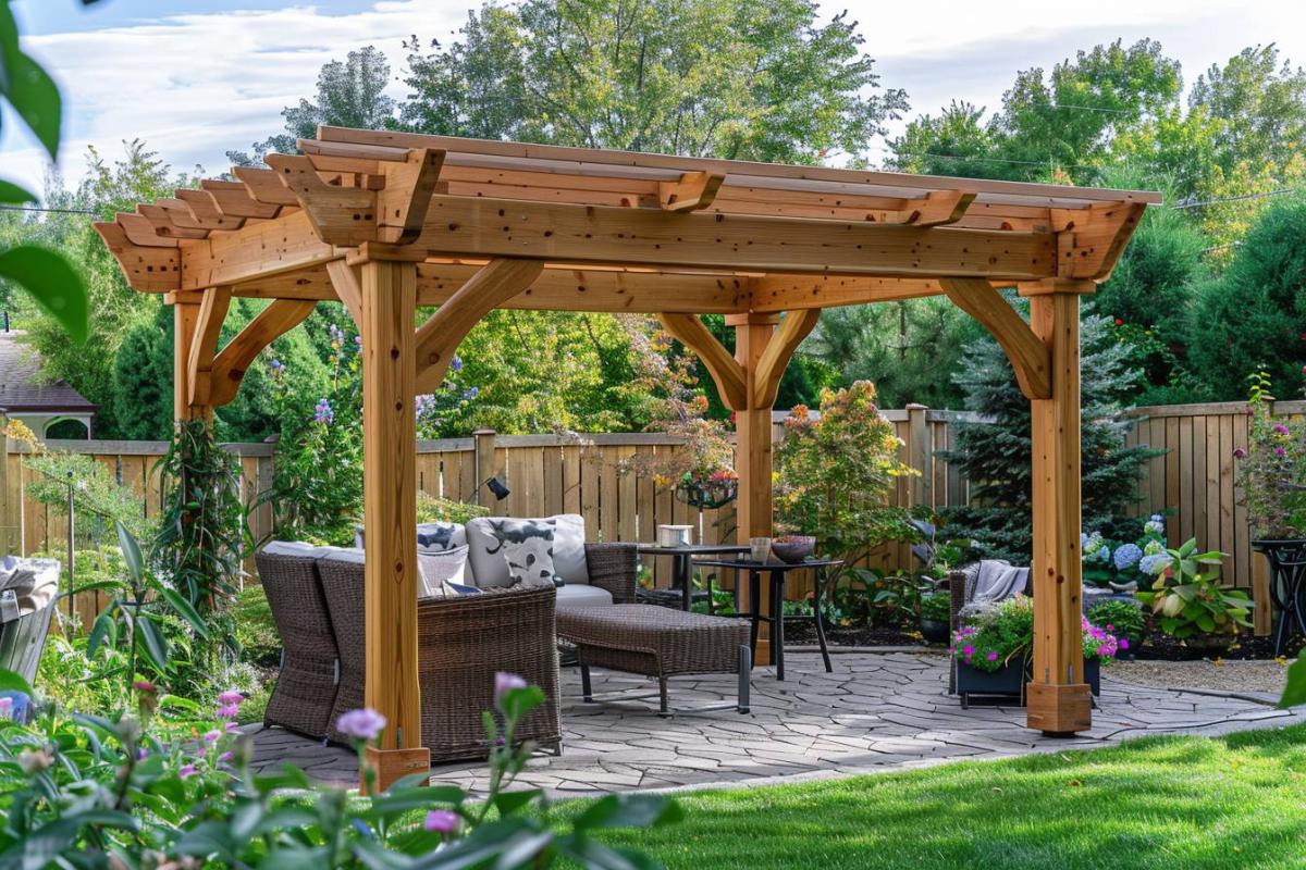 Installer une pergola bois en 2024 : Conseils, types et avantages pour votre extérieur