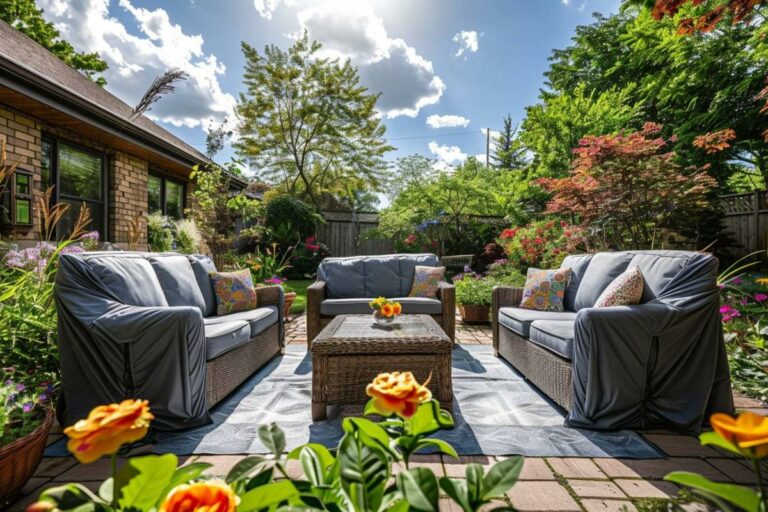 Protectez votre mobilier : trouvez la housse salon de jardin Gifi idéale en 2024